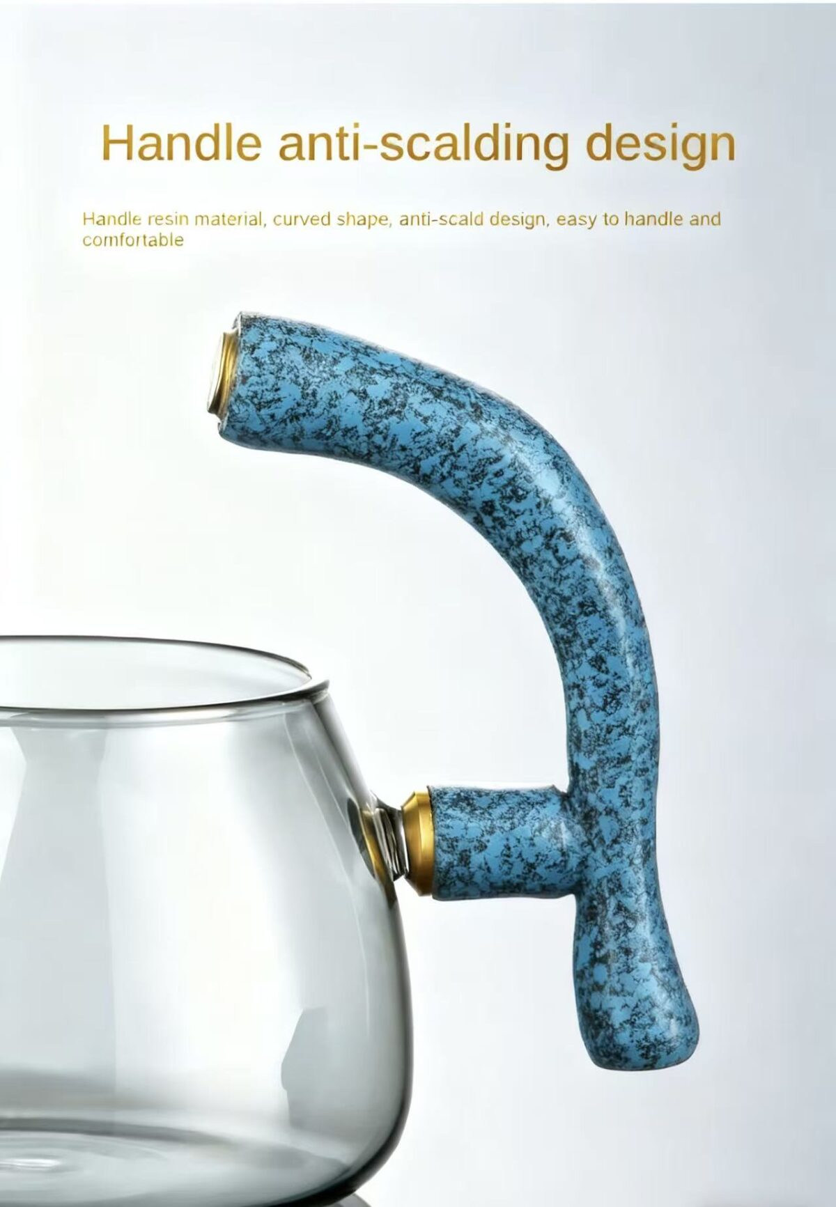 Deer-Shaped Magnetic Semi-Auto Glass Tea Brewer Set