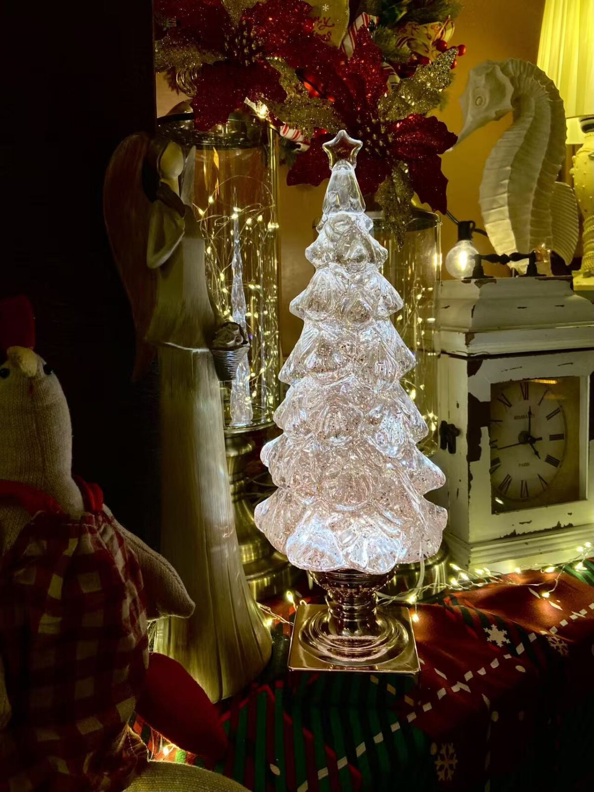 微信图片_20251124144156_302_6 Premium Crystal Christmas Snow Globe Tree - Auto Snowfall with 8 Holiday Melodies, LED Light Decor for Home & Holiday Gifting