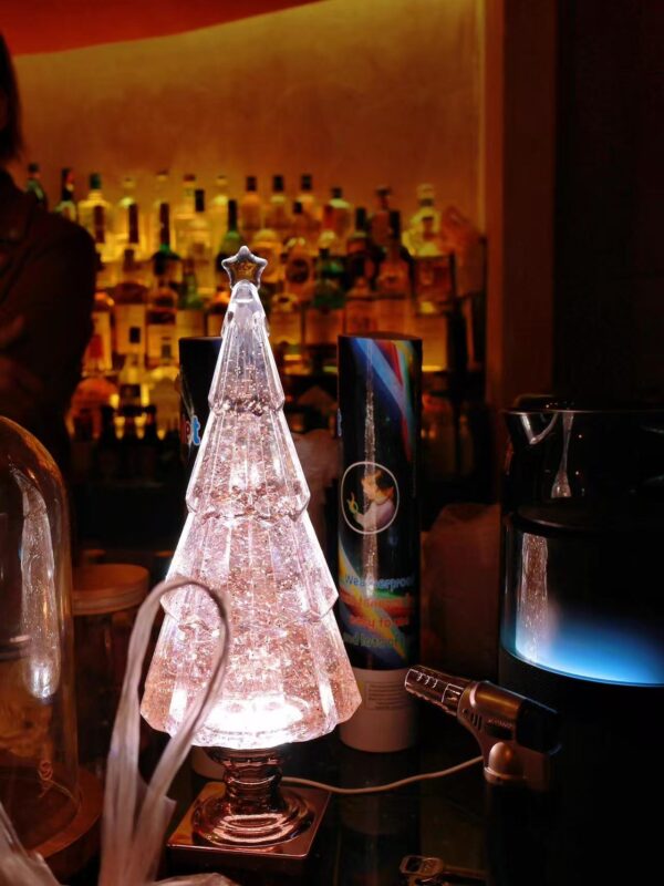 Musical Snow Globe Christmas Tree