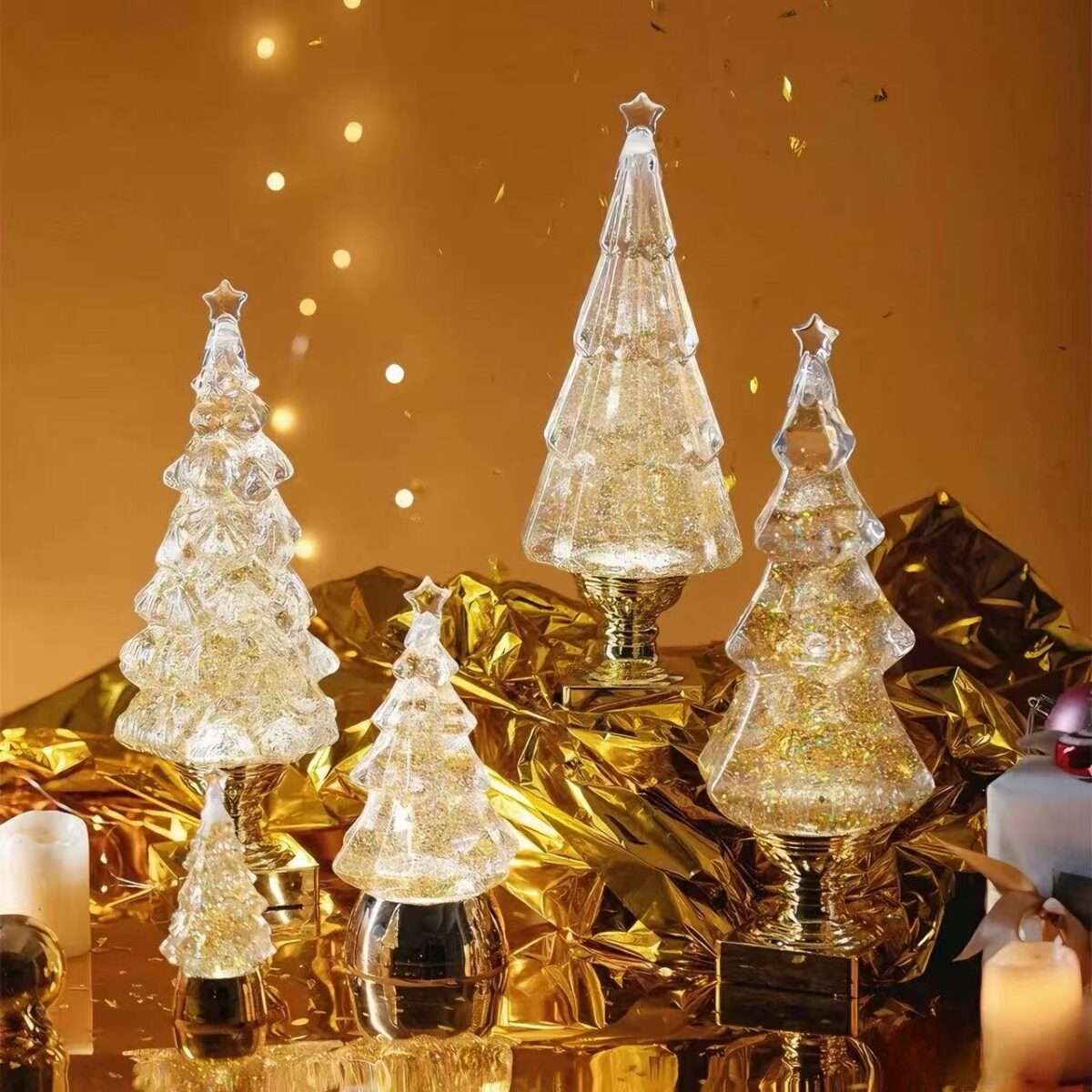 微信图片_20251125152323_369_6 Medium Small Artificial Christmas Tree - Mini Holiday Christmas Decoration for Home Tabletop
