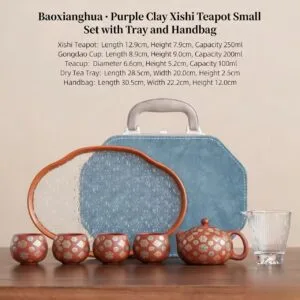 portable zisha tea set