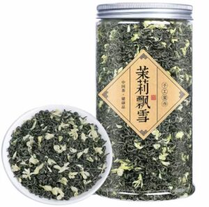 Imperial Jasmine "Floating Snow" - 2025 First Harvest Traditional Scented Green Tea, 250g Handcrafted Canister