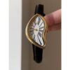 Black & Gold Minimalist Watch for Women - Quiet Luxury Everyday Timepiece