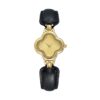 Black & Gold Minimalist Watch for Women - Quiet Luxury Everyday Timepiece