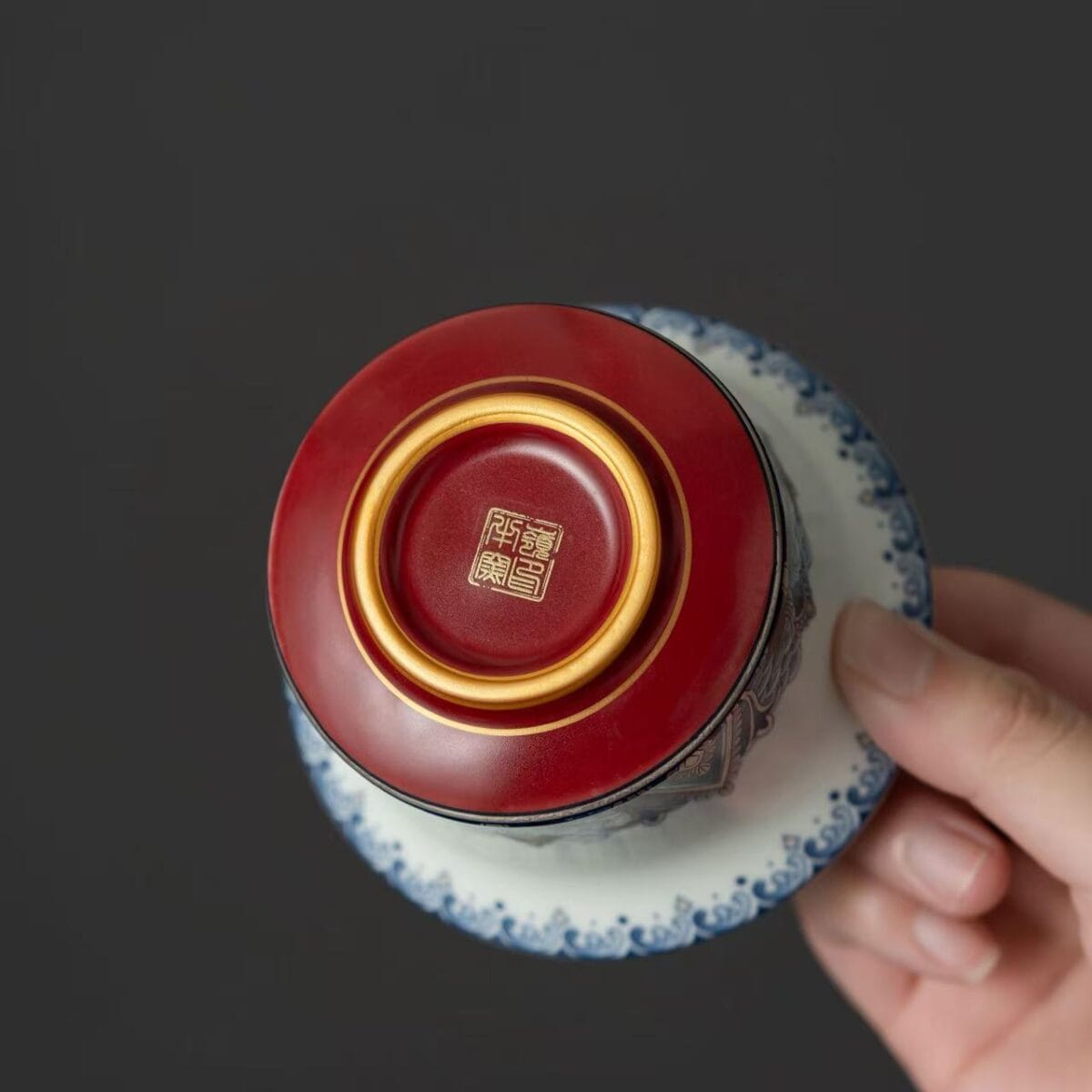 微信图片_20260118024801_1129_6 Blue and White Tea Set - Exquisite 5-Pc Lion Dance Gaiwan Collection