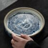 微信图片_20260118024805_1133_6 Blue and White Tea Set - Exquisite 5-Pc Lion Dance Gaiwan Collection