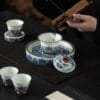 微信图片_20260118024806_1134_6 Blue and White Tea Set - Exquisite 5-Pc Lion Dance Gaiwan Collection