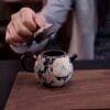 微信图片_20260121010229_1194_6 Yixing Teapot - Exquisite 150ml Hand-Painted Floral Dragon Egg for Gongfu