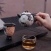 微信图片_20260121010231_1196_6 Yixing Teapot - Exquisite 150ml Hand-Painted Floral Dragon Egg for Gongfu