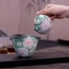 Yixing Teapot - Luxury Retro Green Dragon Egg for Tea Ceremony, 150ml