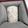 微信图片_20260128182236_1381_6 Hand-Painted Nine-Tailed Fox Floral Rim Tea Cup - Firestone Red Glaze Ceramic 300ml