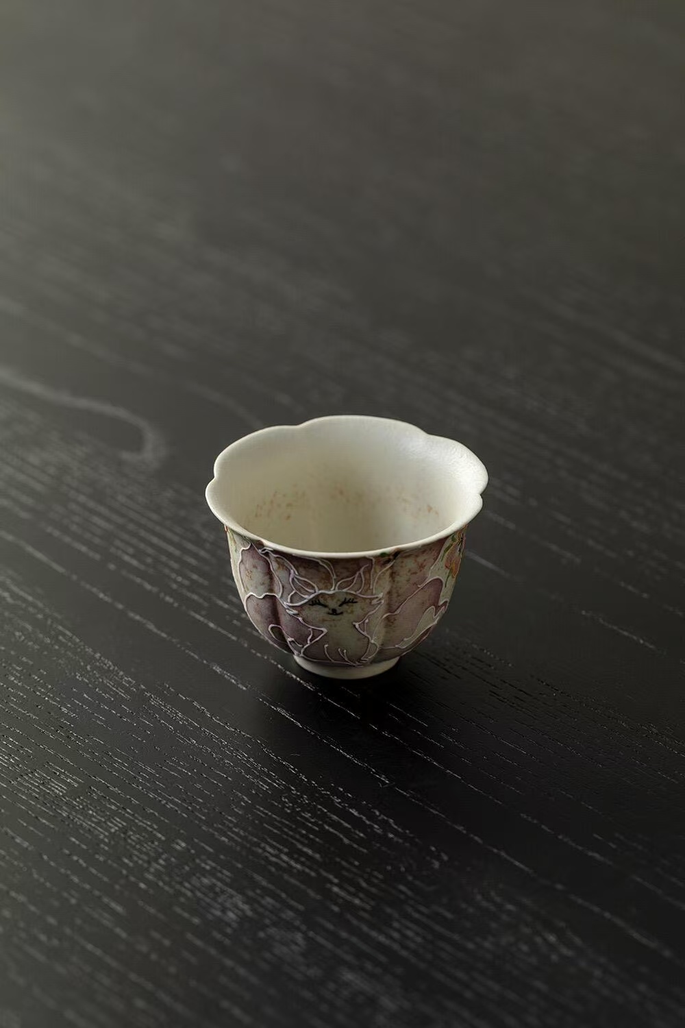 微信图片_20260128184530_1394_6 Hand-Painted Nine-Tailed Fox Tea Cup - Firestone Red Glaze Ceramic Gongfu Tea Cup