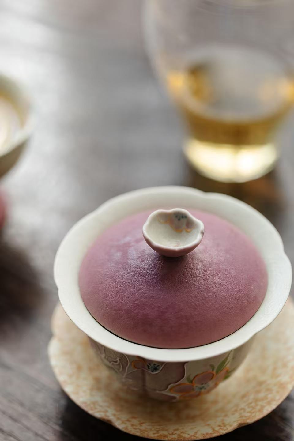 微信图片_20260128193609_1419_6 Firestone Red Glaze Nine-Tailed Fox Ceramic Gaiwan Set - Hand-Painted 3-Piece Gift Box