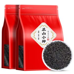Premium Zheng Shan Xiao Zhong Black Tea - Wuyi Mountain Lapsang Souchong (500g, 2 Bags)