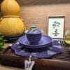 Purple Crystal Glaze Gaiwan - Beautiful 120ml Gongfu Set, Each Piece Unique