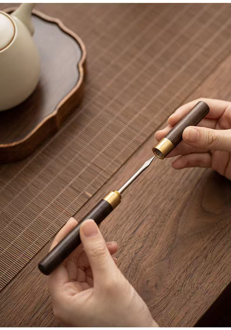 Rice Yellow Ru Kiln Six Gentlemen Tea Set - Complete Ceramic Gongfu Tea Tools