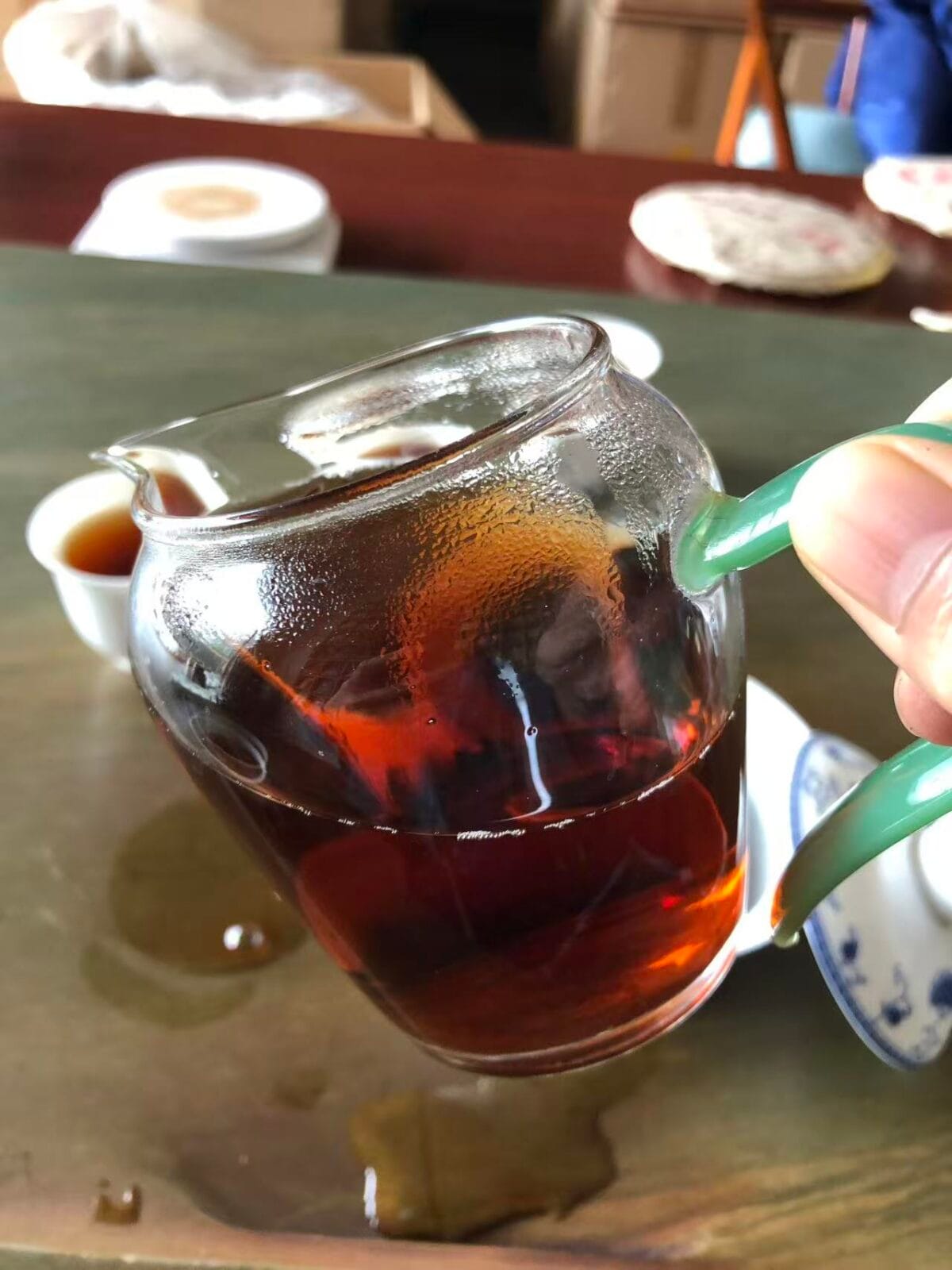 微信图片_20260209150335_1828_6 2019 Lao Ban Zhang Ripe Puer Tea Cake - A Rich, Smooth Treasure