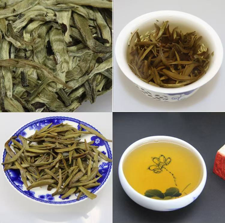 Fuding Sun-Dried Aged White Tea Cake - Premium Baihao Yinzhen Silver Needle (300g)