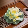 Color-Changing Lotus Sculpture Tea Pet: 1 Magical Masterpiece for Your Serene Tea Table
