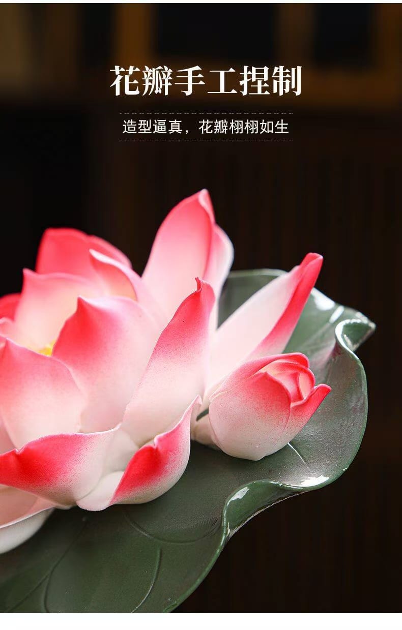 Color-Changing Lotus Sculpture Tea Pet: 1 Magical Masterpiece for Your Serene Tea Table