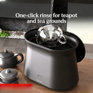 6371 Automatic Tea Utensil Cleaning Machine - Smart Tea Residue Washer for Home Use