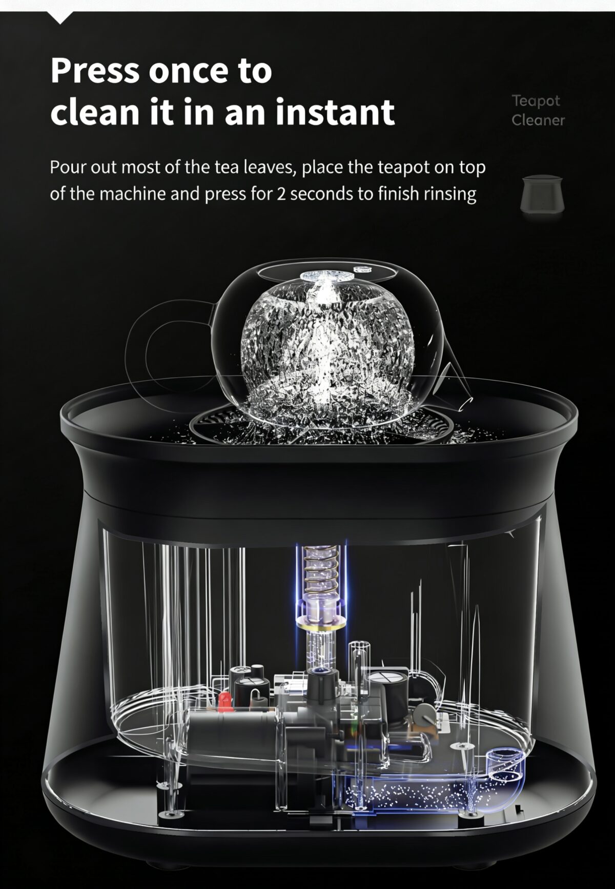 微信图片_20260301130425_12_2 6371 Automatic Tea Utensil Cleaning Machine - Smart Tea Residue Washer for Home Use