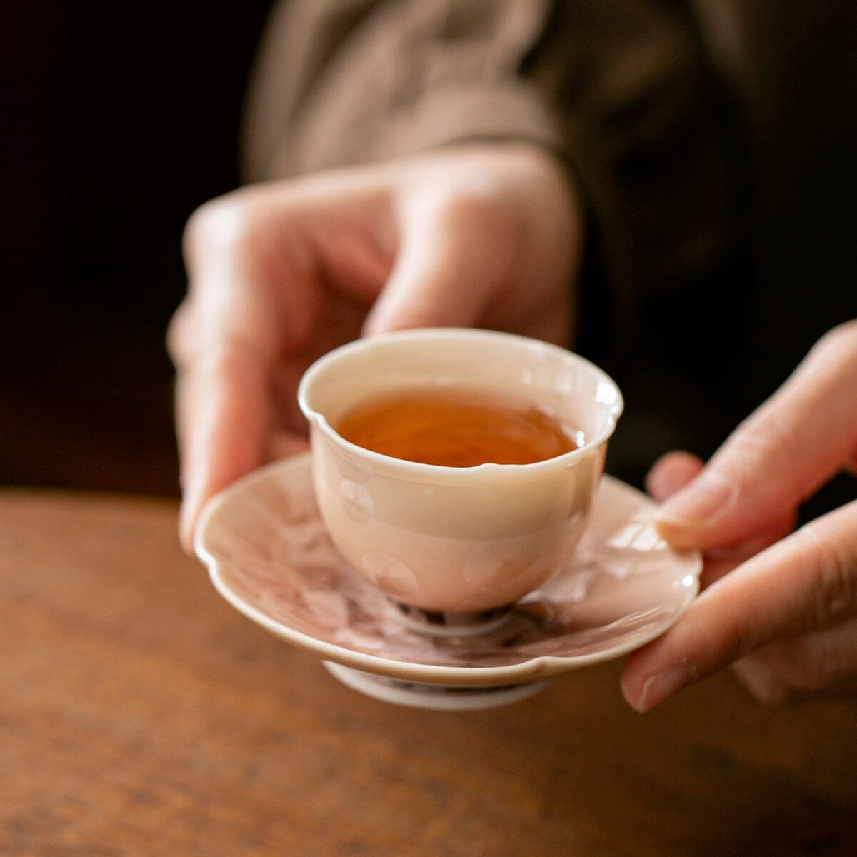 Luxury Gongfu Tea Set - 7 Piece Crystalline Glaze with Gift Box