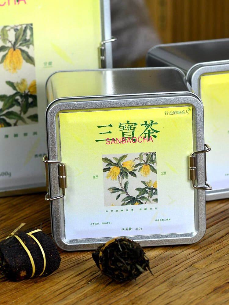 Three Treasures Tea - 250g of Aged Tangerine Peel & White Tea