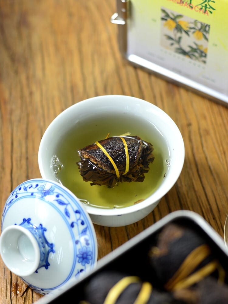 Three Treasures Tea - 250g of Aged Tangerine Peel & White Tea