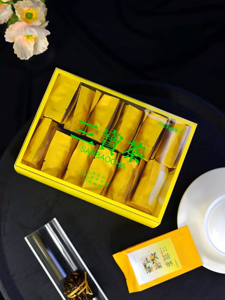 Three Treasures Tea - 250g of Aged Tangerine Peel & White Tea