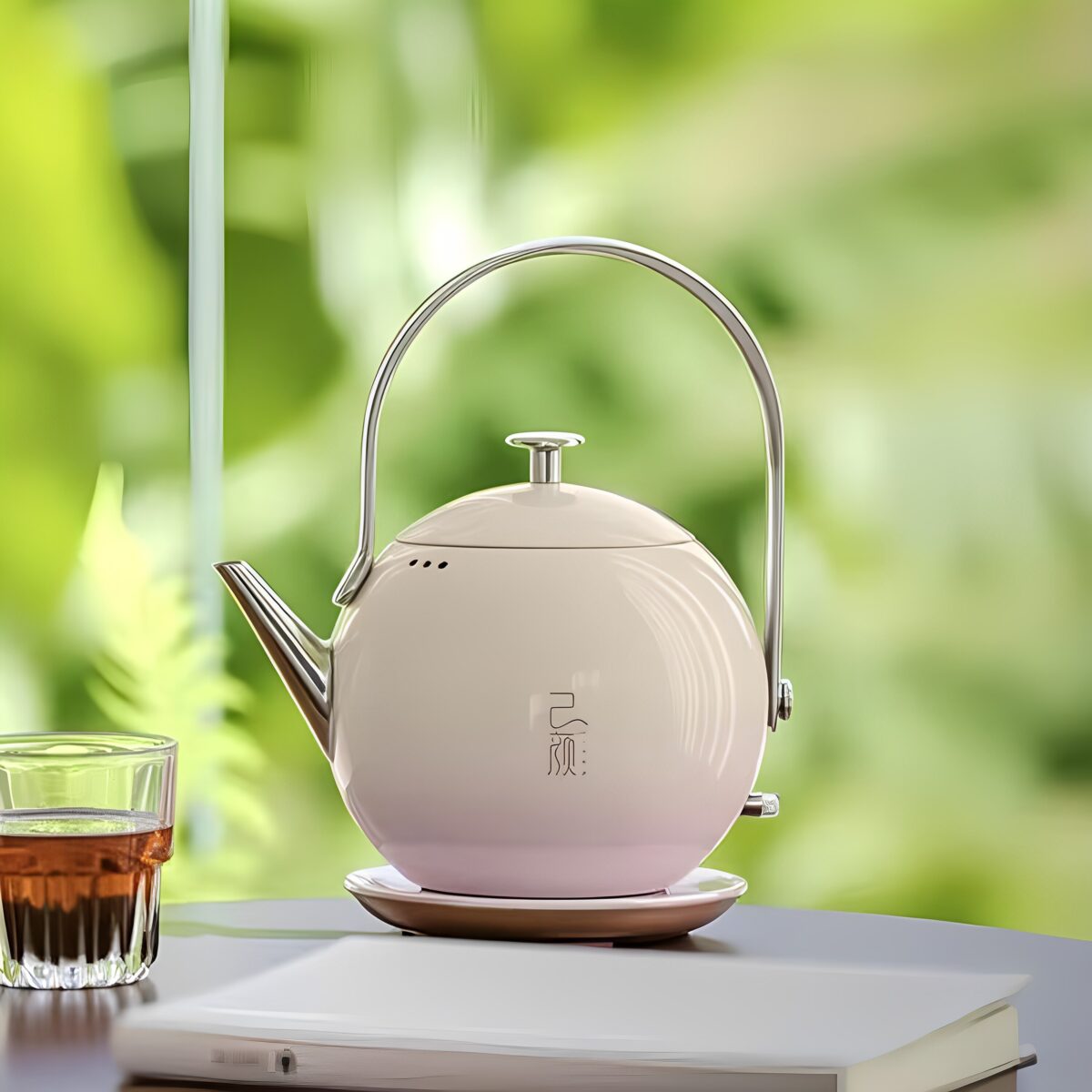 The Serenity Kettle - 0.6L Rapid-Boil Electric Kettle for Tea, 304 Stainless Steel, Auto Shut-Off