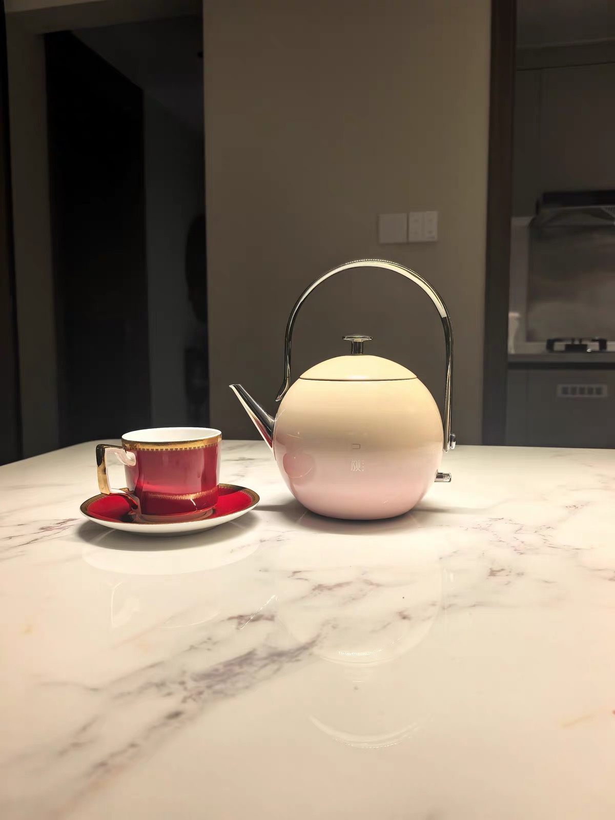 The Serenity Kettle - 0.6L Rapid-Boil Electric Kettle for Tea, 304 Stainless Steel, Auto Shut-Off