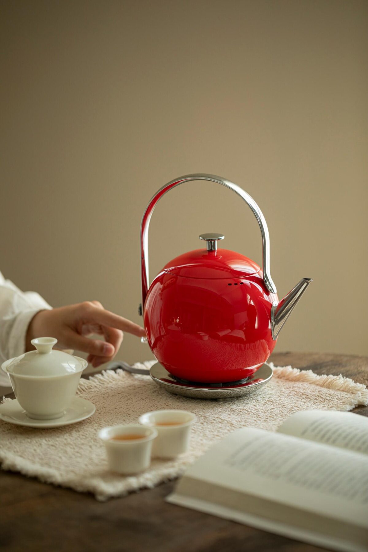 The Serenity Kettle - 0.6L Rapid-Boil Electric Kettle for Tea, 304 Stainless Steel, Auto Shut-Off