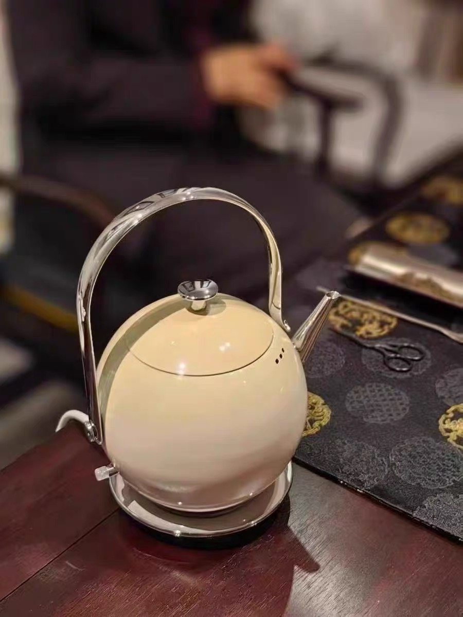 The Serenity Kettle - 0.6L Rapid-Boil Electric Kettle for Tea, 304 Stainless Steel, Auto Shut-Off