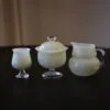 Junxistea Elegant 3-Piece Heat-Resistant Glass Gaiwan Set - Handmade Borosilicate Glass glass gaiwan set