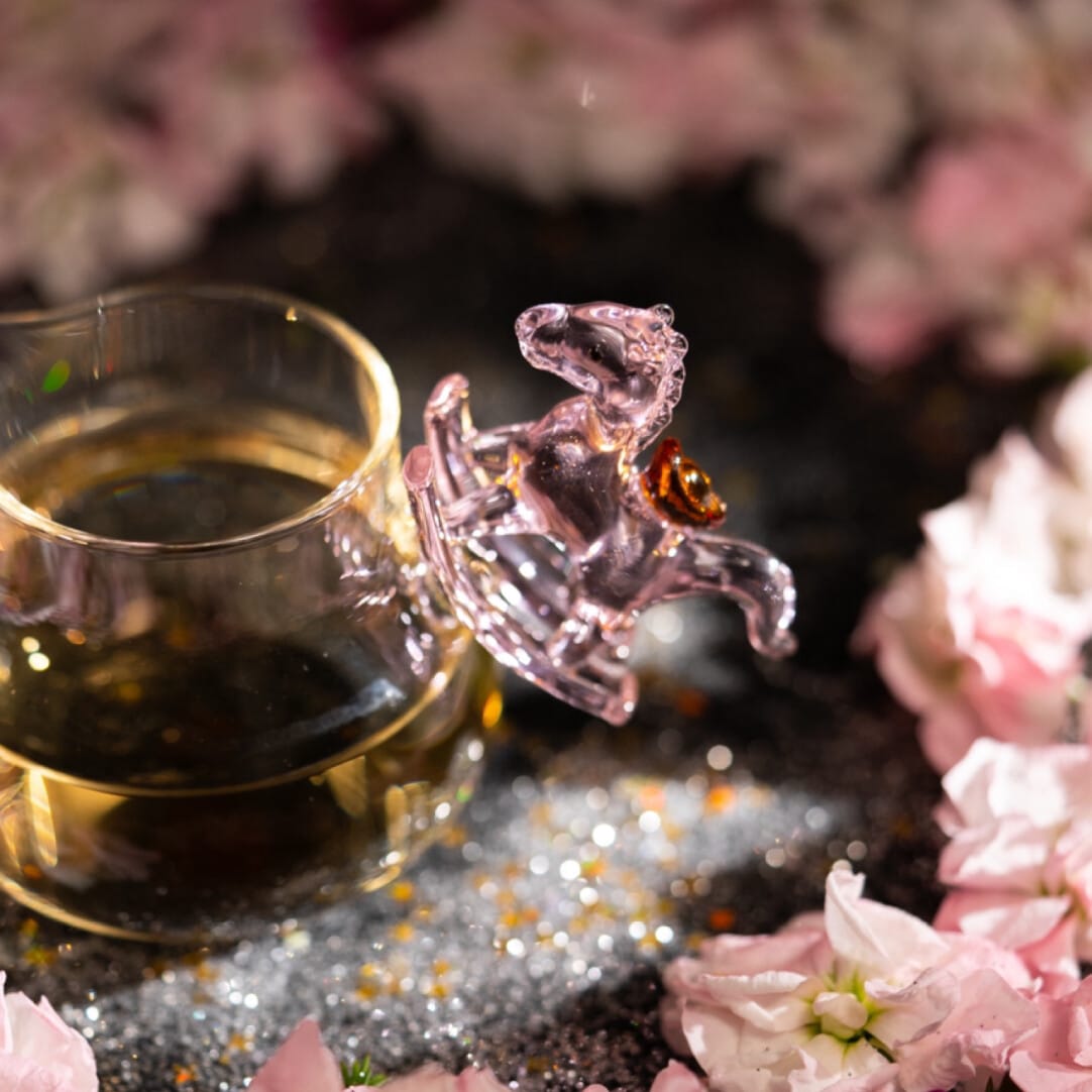 borosilicate glass tea pitcher