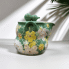 Hand-Painted Gourd Clay Teapot