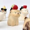 微信图片_20260409134210_397_4 Handmade Ceramic Dog Figurine - Charming, Numbered Collectible (7-9cm)
