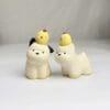 微信图片_20260409134211_398_4 Handmade Ceramic Dog Figurine - Charming, Numbered Collectible (7-9cm)