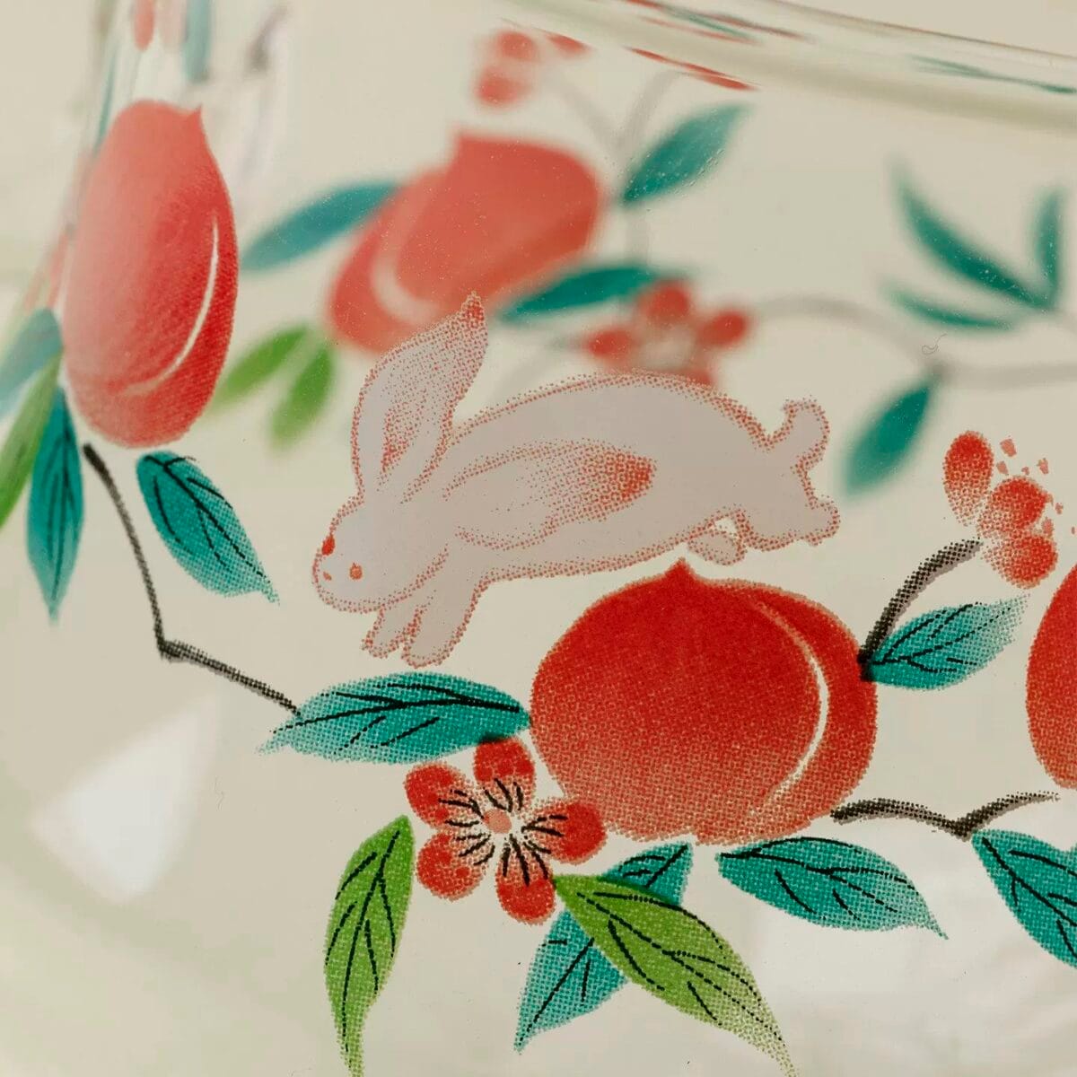 Hand-Painted Glass Tea Ware