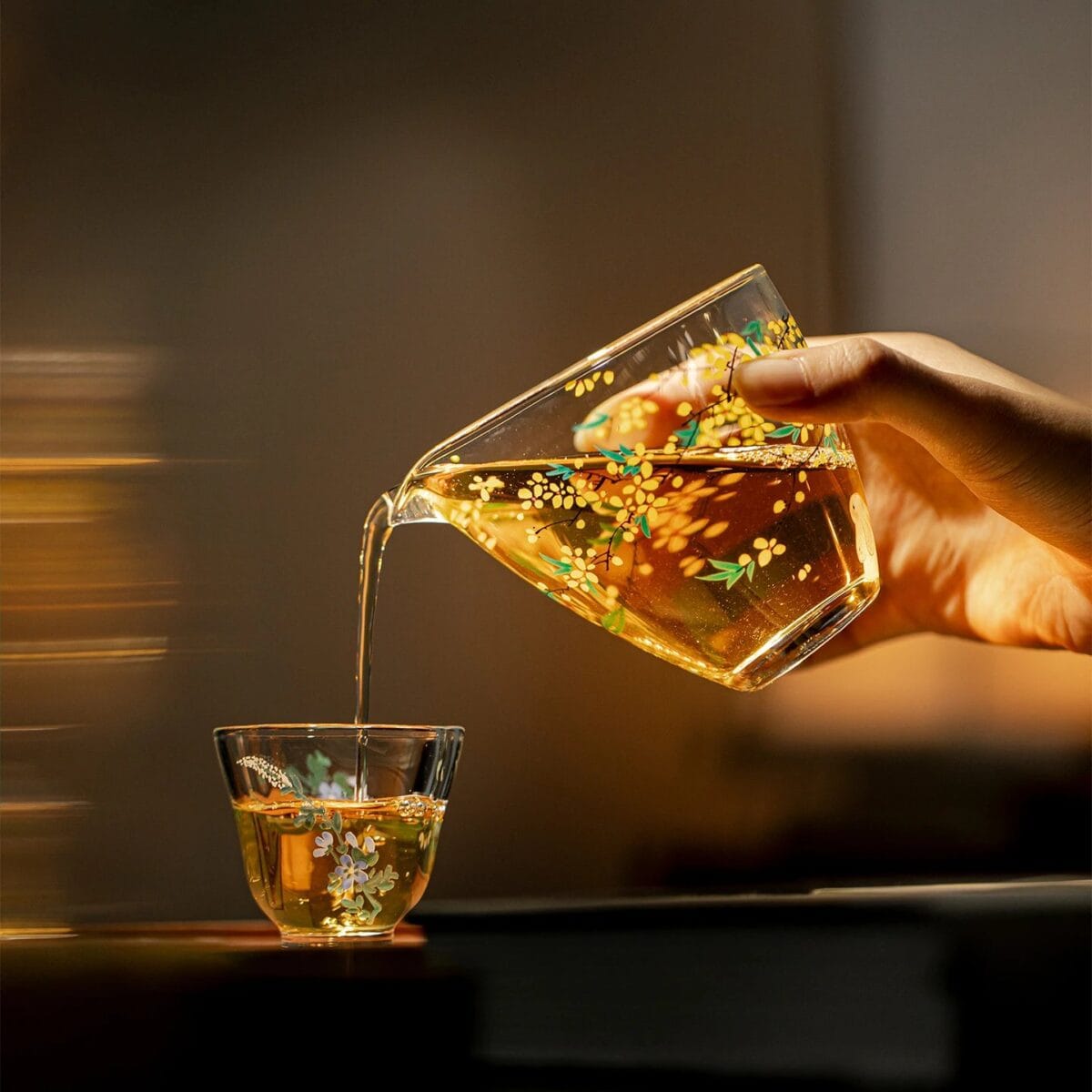 Don't Miss the Magic! Osmanthus Glass Fairness Cup - A 200ml Autumn Dream