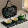 Narcissus Hand-Painted Travel Tea Set