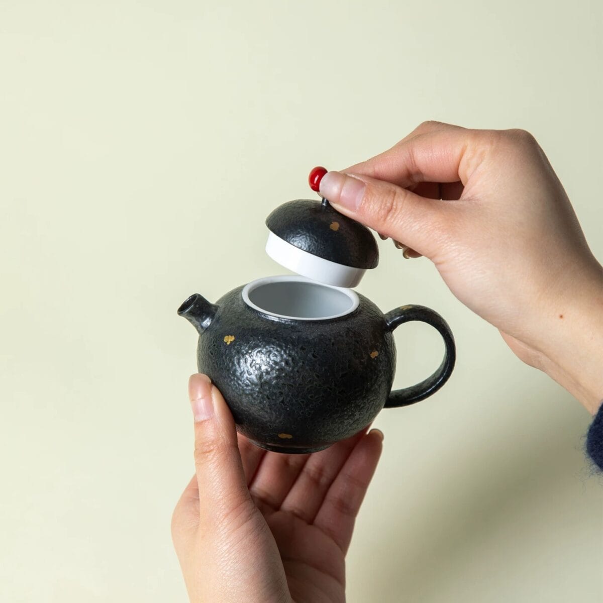 Find Your Perfect Set: Knitted Camellia Tea Set with Teapot, 1 of a Kind