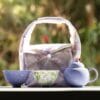 Lavender Travel Porcelain Tea Set