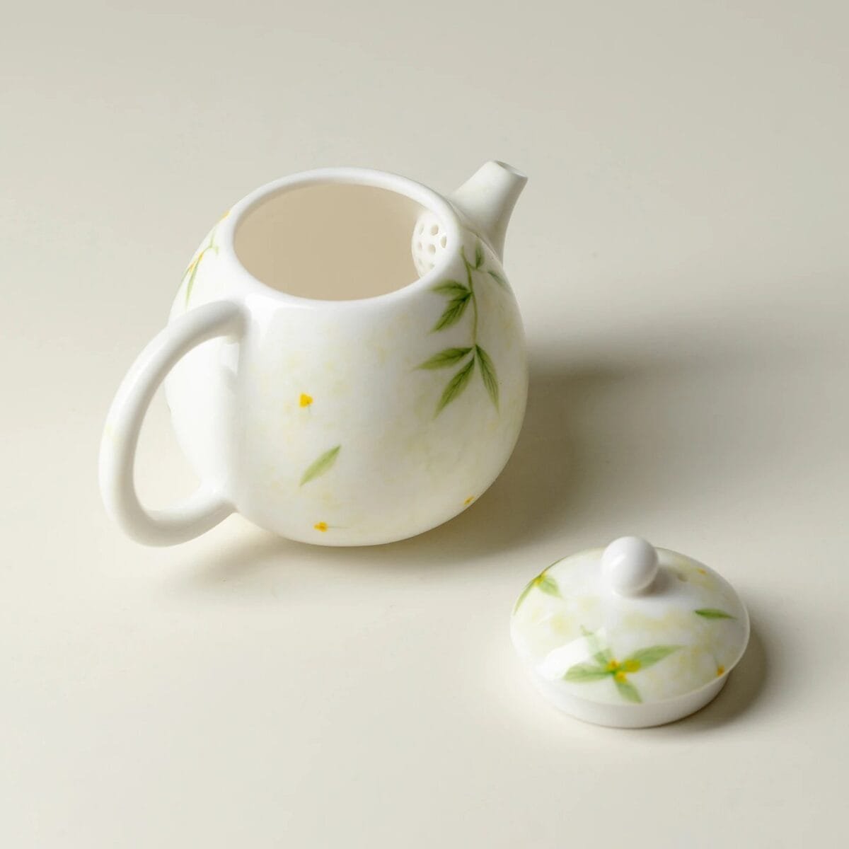 Simply Charming! Guimao Xidi Hand-Painted Tea Set, 5 Pieces