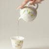 Simply Charming! Guimao Xidi Hand-Painted Tea Set, 5 Pieces