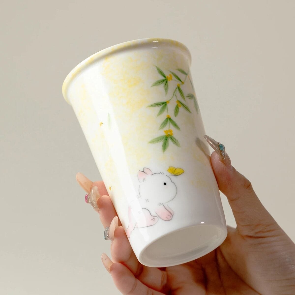 Simply Charming! Guimao Xidi Hand-Painted Tea Set, 5 Pieces