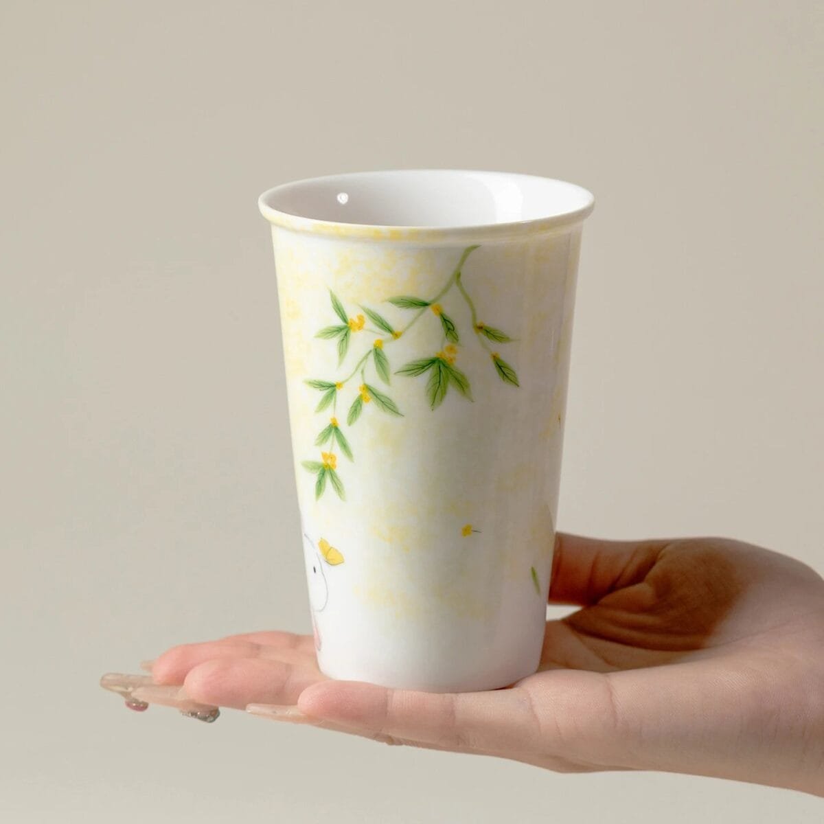 Simply Charming! Guimao Xidi Hand-Painted Tea Set, 5 Pieces