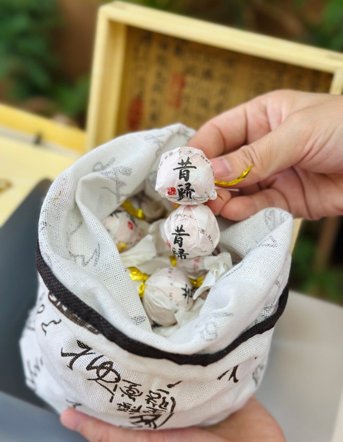 Aged Raw Puerh Balls