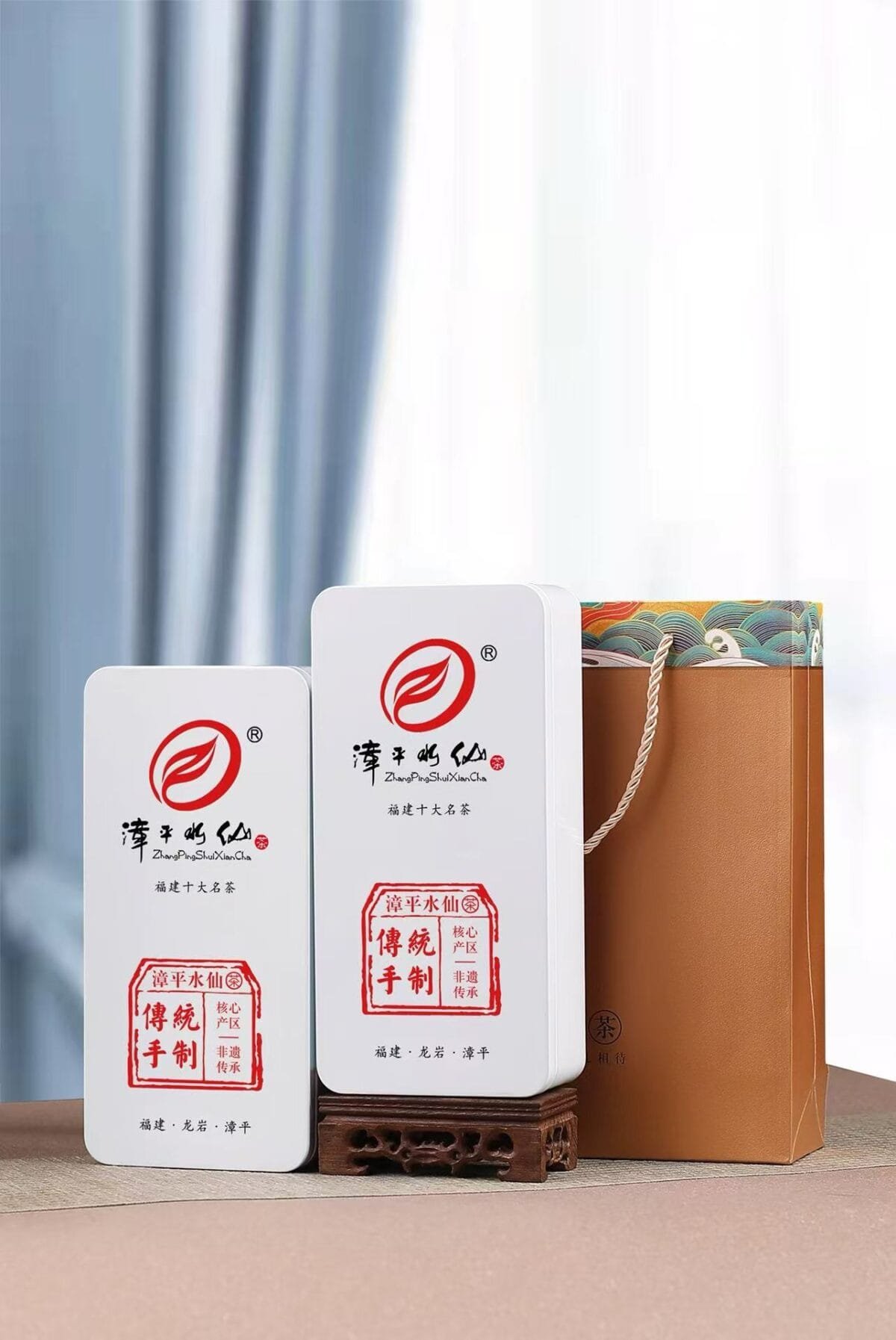 Zhangping Shuixian Tea: 250g of Legendary Compressed Oolong with Orchid Aroma